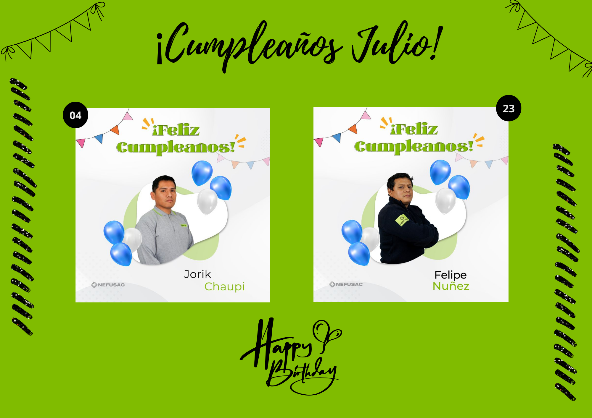Cumpleaños Julio