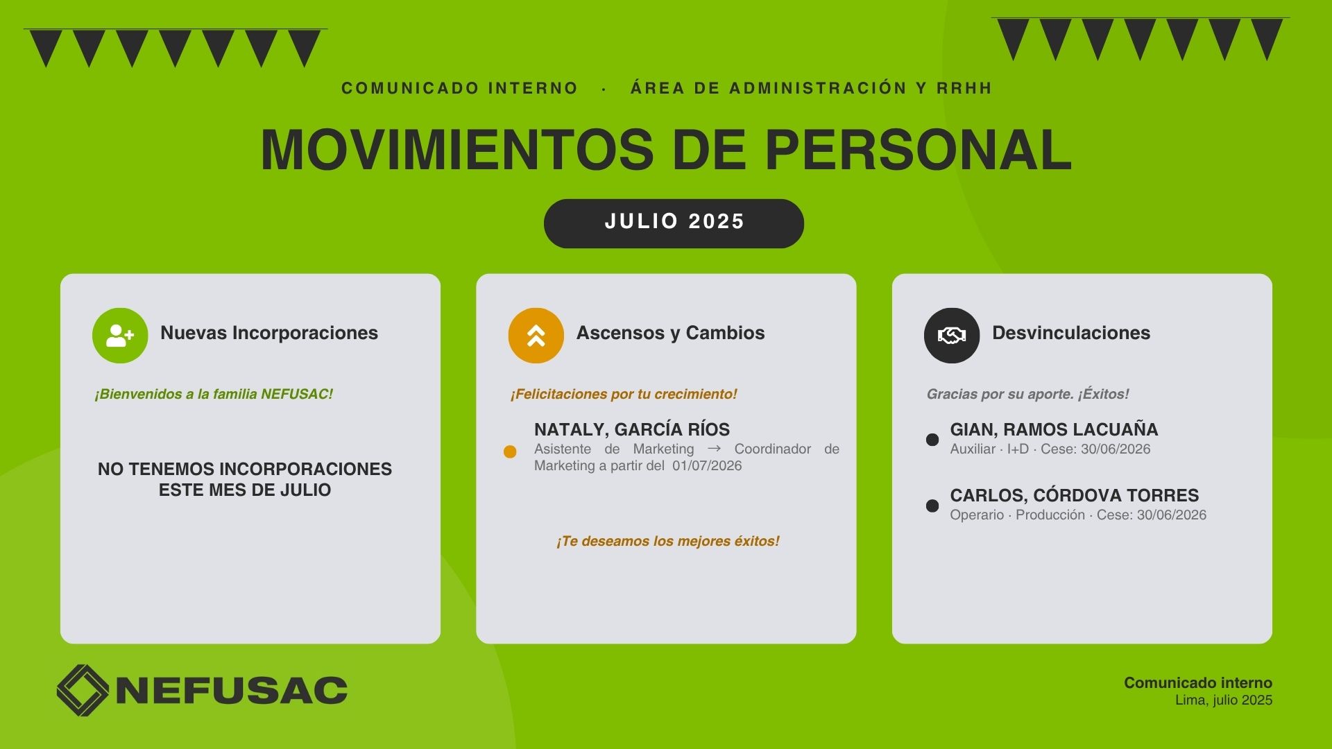 Comunicado